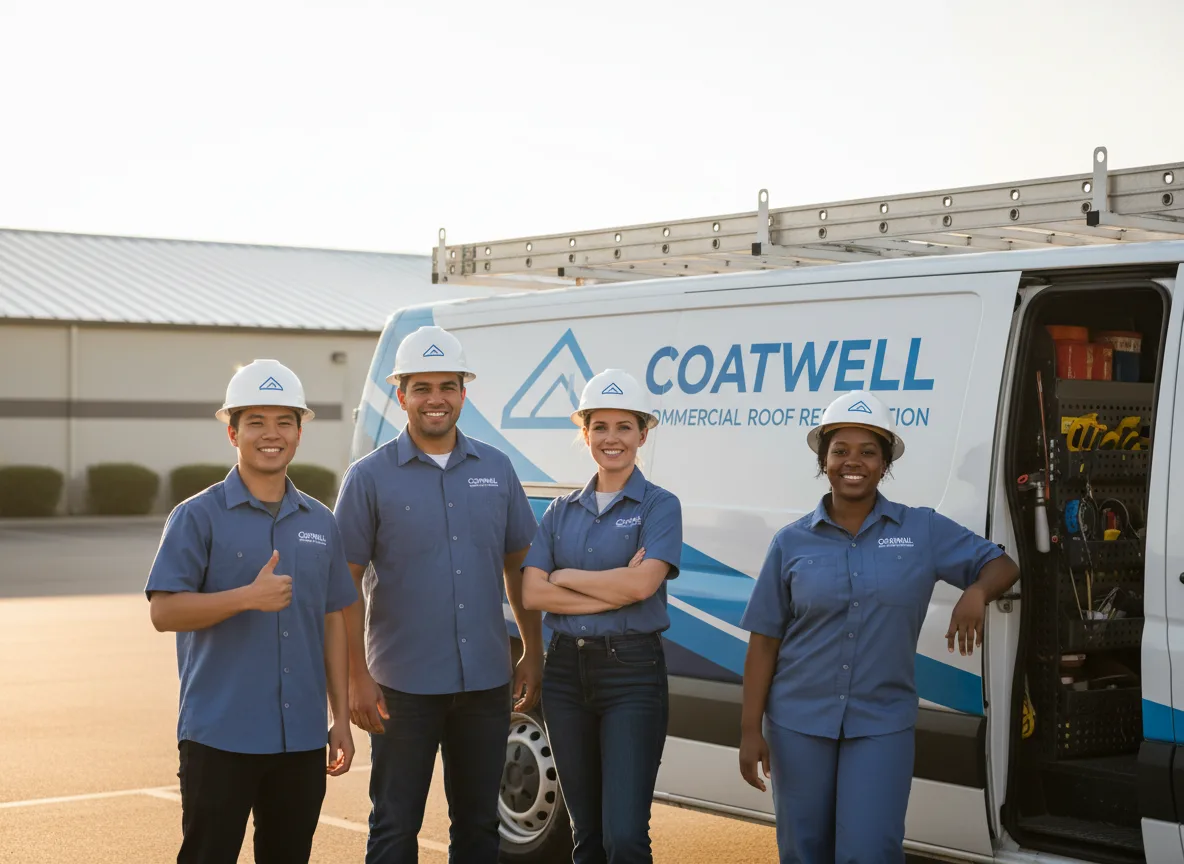 Commercial roof coating company in Callao, VA